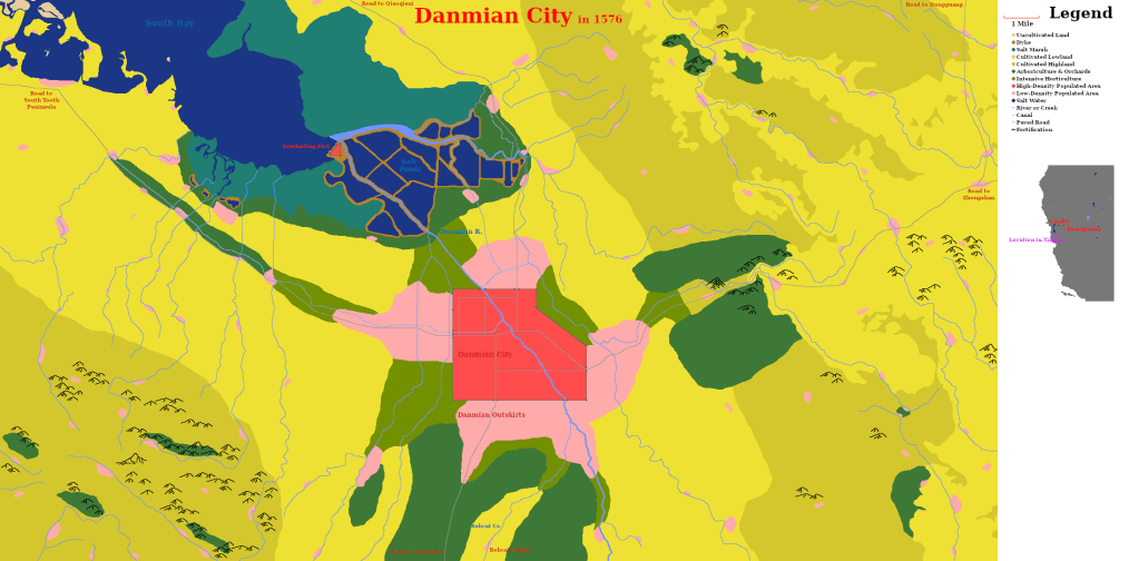 Maps of the West Coast in&nbsp;1576